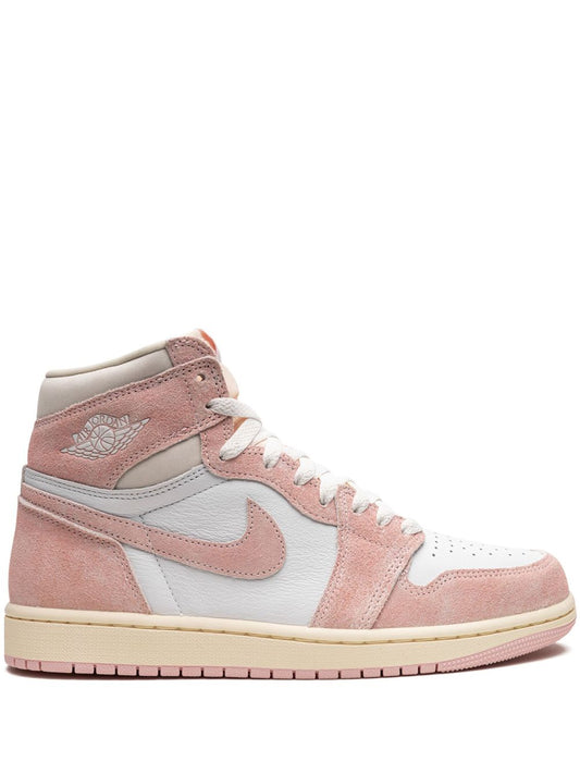 air jordan 1 high washed pink semi ua for her