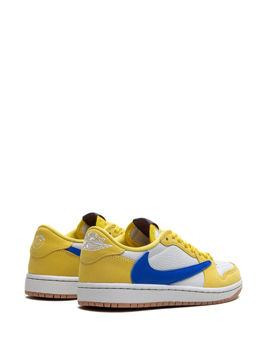 Nikee Air jordan retro low x travis scott canary