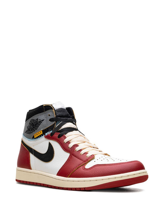 nikee air jordan 1 high x union la chicago red semi ua
