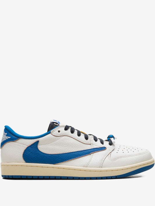 Nikee Air Jordan Retro 1 X Travis Scott Fragment Heat Of White Semi Ua Quality With Og Box