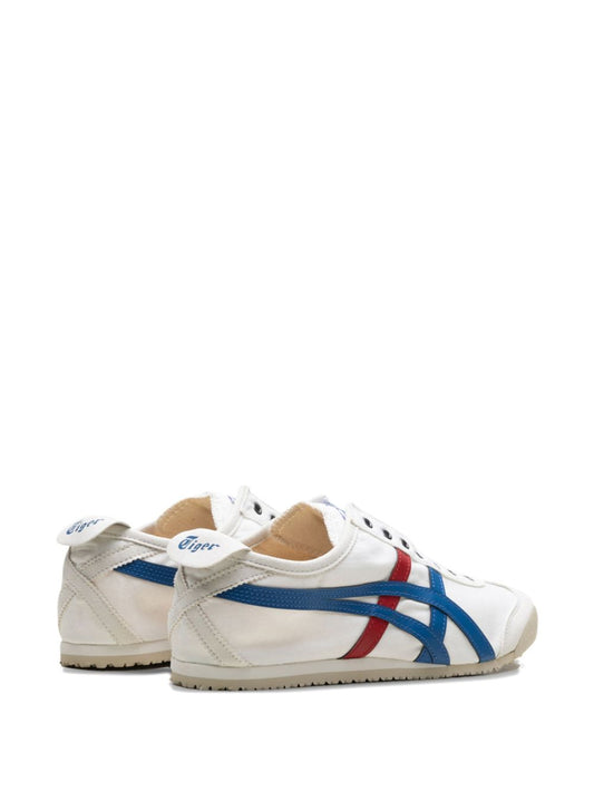 Onitsukaa Tiger Mexico 66 Slip On White Blue Red