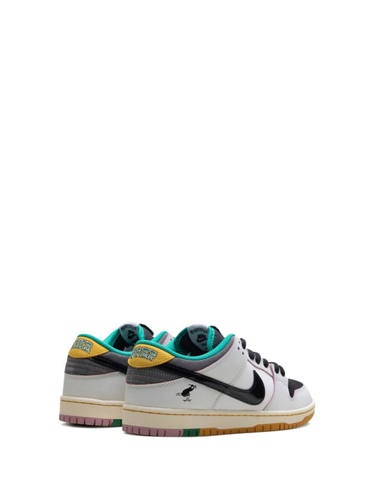 nikee sb x csef dunk low pro shoes summit white black white iron