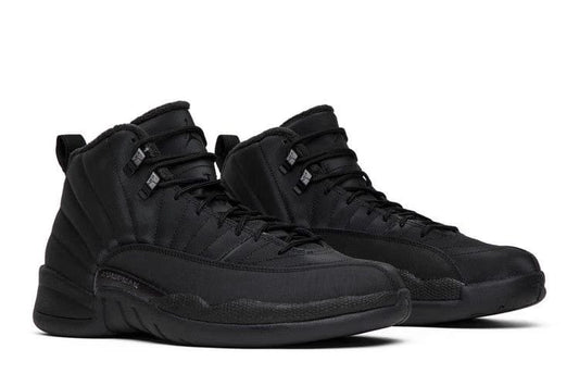 Nikee Air Jordan Retro 12 Winterized Triple Black 159