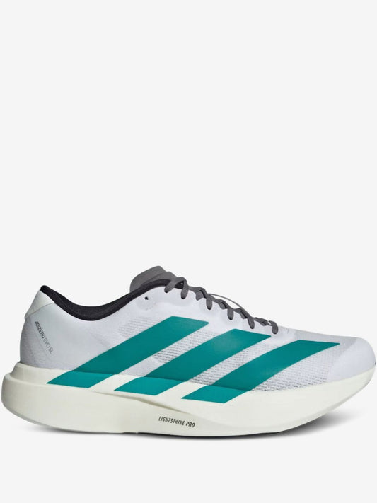 Adidass Adizero Adios Pro 4 White Pulse Teal Carbon