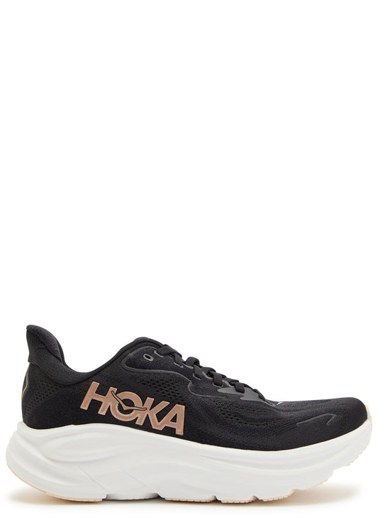 Hoka Clifton 10 Black Rose Gold