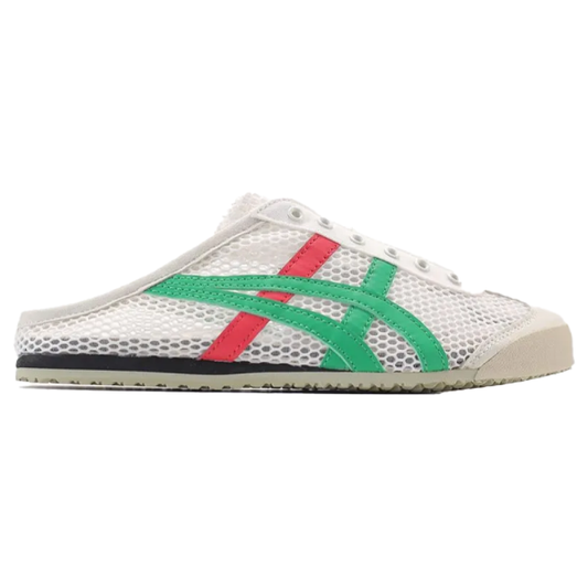 Onitsuka Tiger Mexico 66 Sabot Half Cut Shoe Sneaker White Green