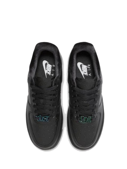 A Jet black Airforce 1 Just do it