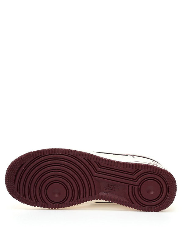 Nikee Airforce Undefeated Cream Maroon