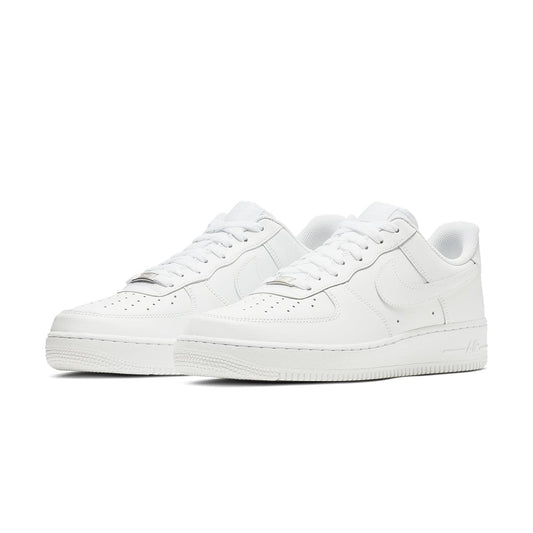 Nikee Airforce 1 White Pure Leather For Mens Ua Quality