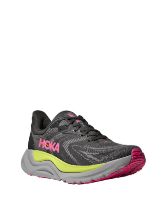 Hoka Arahi 8 Charcoal Grey-Yellow-Rose Mens shoes - 2