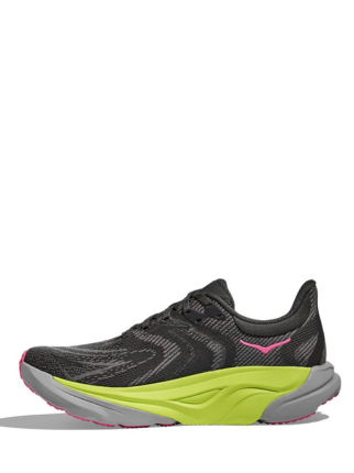 Hoka Arahi 8 Charcoal Grey-Yellow-Rose Mens shoes - 3