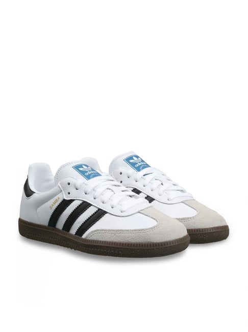 Adidass samba white mens