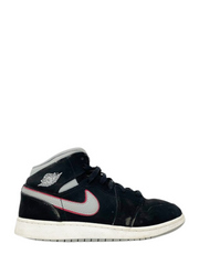 NIKEE AIR JORDAN 1 HIGH PARTICLE GREY BLACK