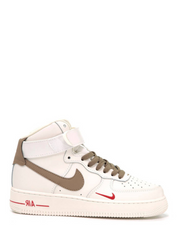 Nik e airForce 1 High Beige Brown