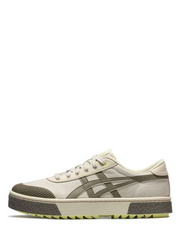 Asicss court trail army green white