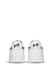A Bathing Ape Bape Sta Low White ABC Camo Blue