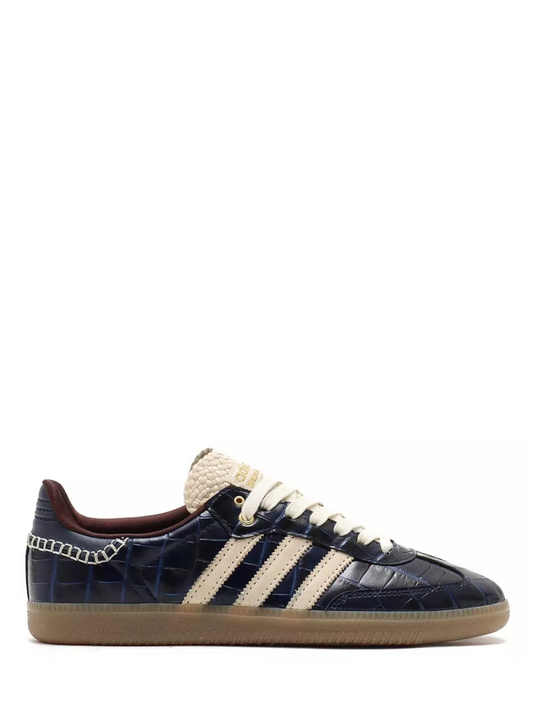 wales bonner x samba croc navy