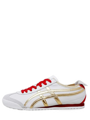 Onitsuka Tiger Mexico White Gold Red