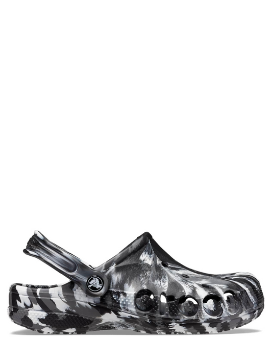 crocsclassic clog marbled black