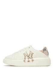 MLB CHUNKY CLASSIC HEEL DIA MONOGRAM NY YANKEES