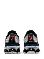 gel quantum 360 trainers in white and blue
