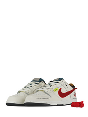 dunk low ghostbusters x custom sail red black