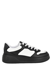 Gucci Embossed GG Logo Black White