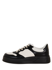 Gucci Embossed GG Logo Black White