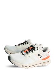 On Cloud Running Sportswear Casual Sneakers Pria white orange