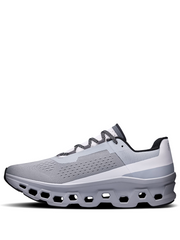 on Running Cloudmonster Alloy Silver