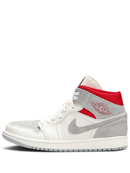 air jordan 1 mid 20th anniversary sail wolf grey