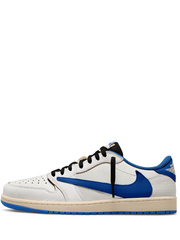 Nikee Air Jordan Retro 1 X Travis Scott Fragment Heat Of White Semi Ua quality with Og box