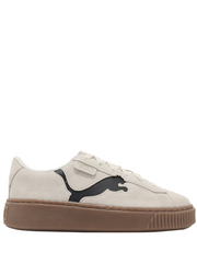 Pumaa Suede Platform Beige Brown