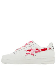 Bathing Ape Bape Sta Low Sneakers white pink