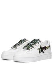 A Bathing Ape Bape STA Low Camo Green
