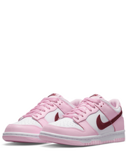 Nikee dunk pink foam red for her