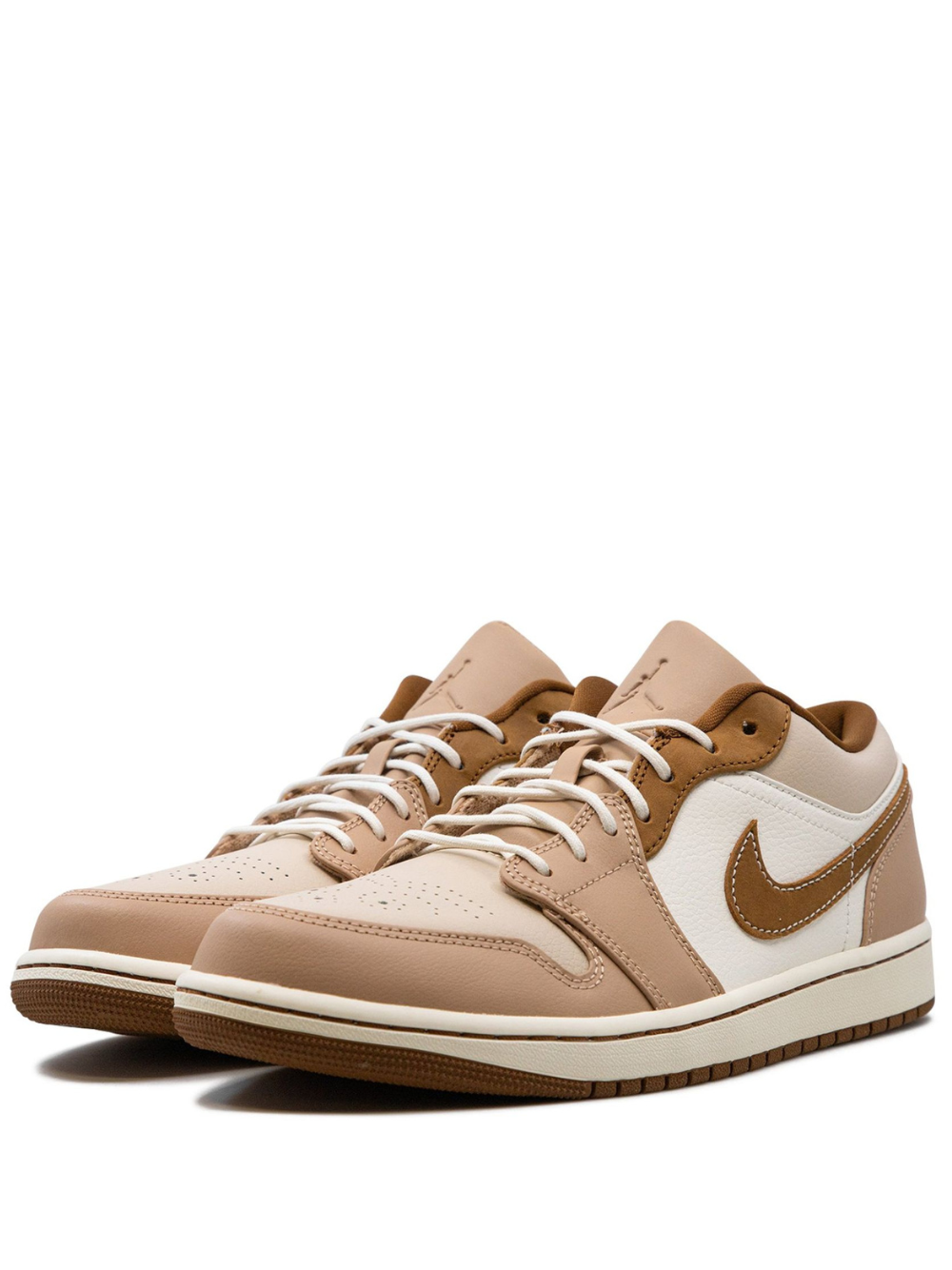 Nikee Air Jordan 1 Low SE Hemp Light British Tan Brown