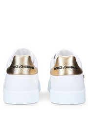 Dolce Gabbana Portofino Crown Patch White Gold