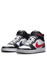 Nikee Court borough mid 2 white black university red