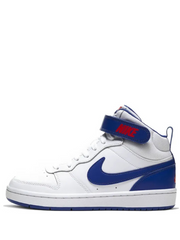 Nikee air Court borough mid 2 white blue