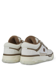amirii. ma2 low top white brown sneakers