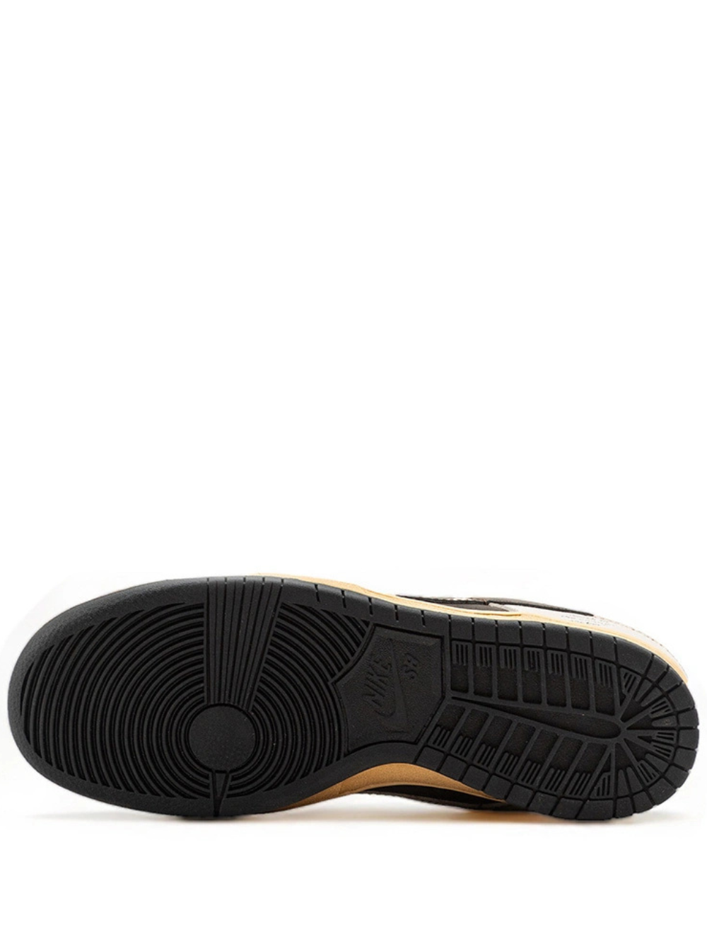 stussy x sb dunk low beige black