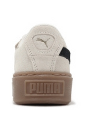 Pumaa Suede Platform Beige Brown