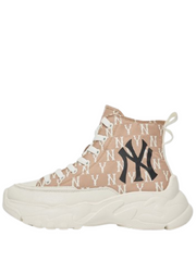MLB CHUNKY High New York Yankees platform Round Toe Rubber Sole