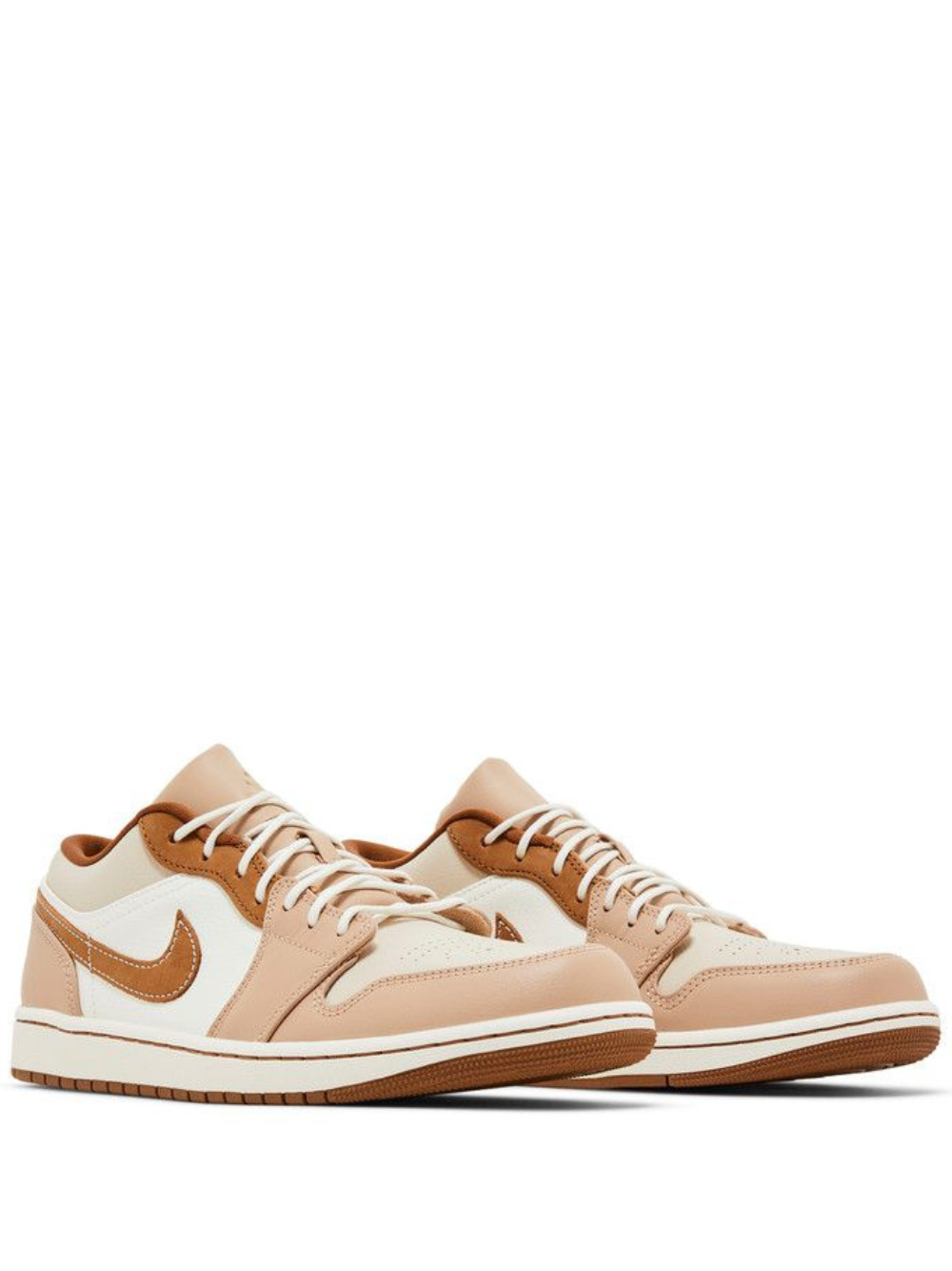 Nikee Air Jordan 1 Low SE Hemp Light British Tan Brown