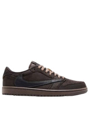 NIKE AIR JORDAN 1 X TRAVIS SCOTT VELVET BROWN