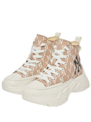 MLB CHUNKY High New York Yankees platform Round Toe Rubber Sole