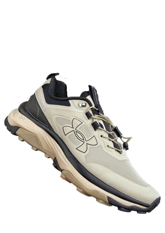 Under Armourr Charged Bandit Trail 2 Beige & Black 2573