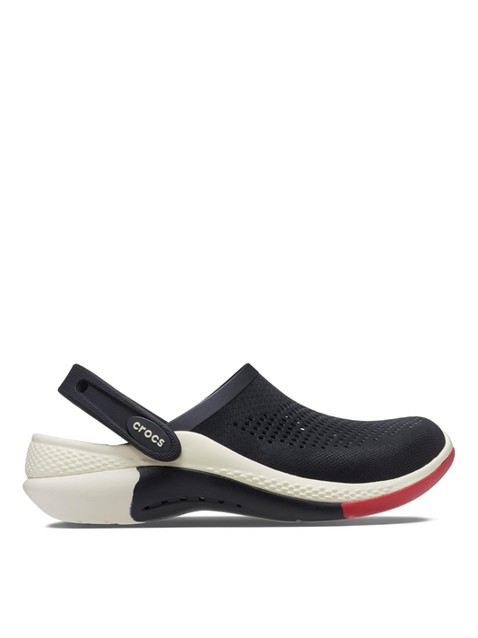 Crocss literide 360 in black multicolo