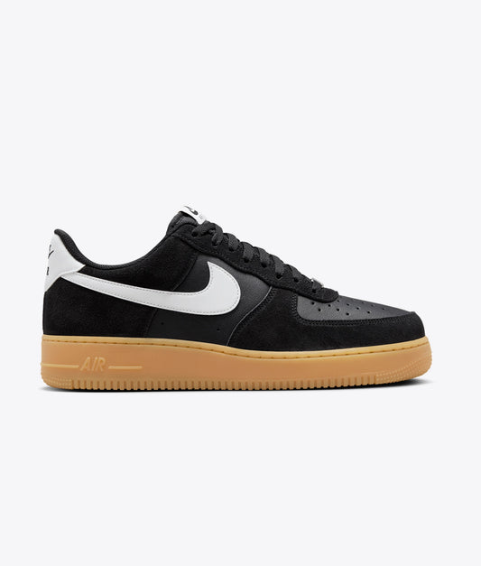 Nikee AirForce 1 07 LV8 Black Suede
